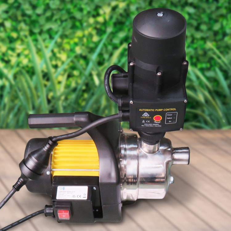 Hydro Active 800w Stainless Auto Water Pump 70A -Yellow image 5