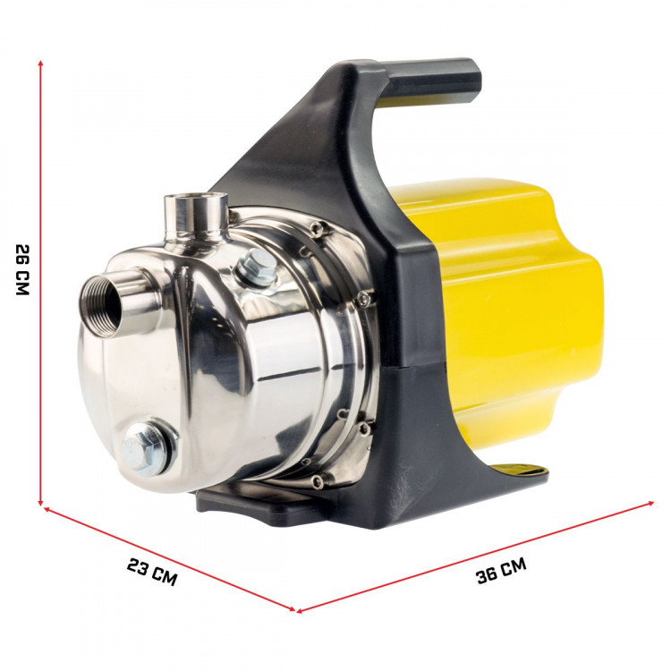 Hydro Active 800w Weatherised water pump Without Controller- Yellow image 12