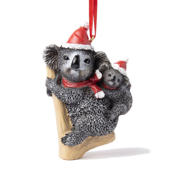 Christabelle Australian Animal Christmas Tree Decorations Set of 6 Hand-Painted Resin Ornaments Gift Box image 12