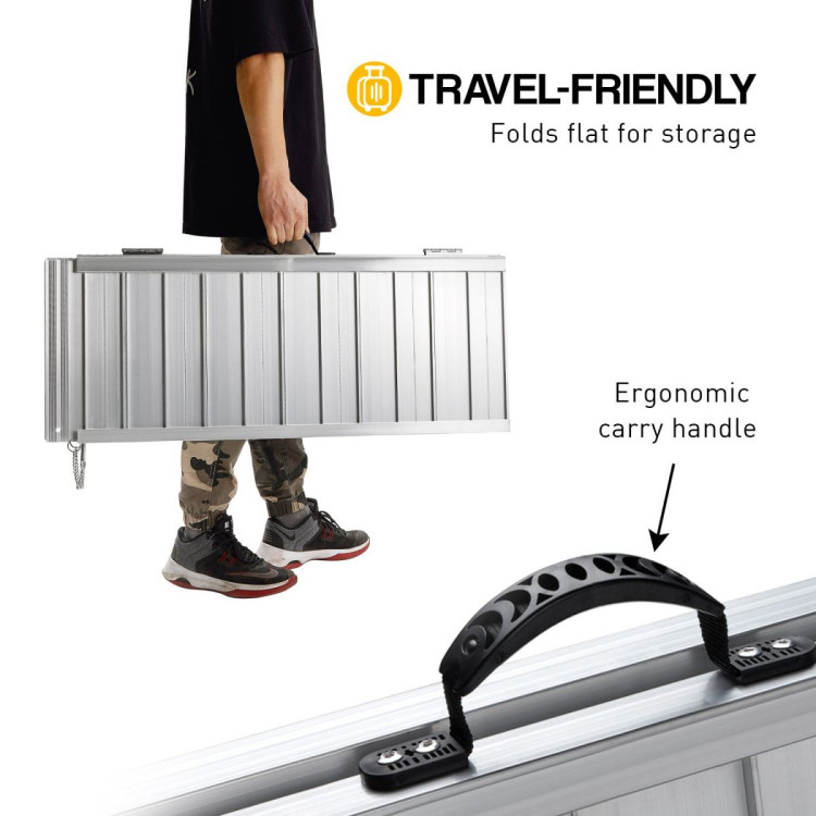 Aluminium Foldable Wheelchair Ramp R01 - 3ft image 4