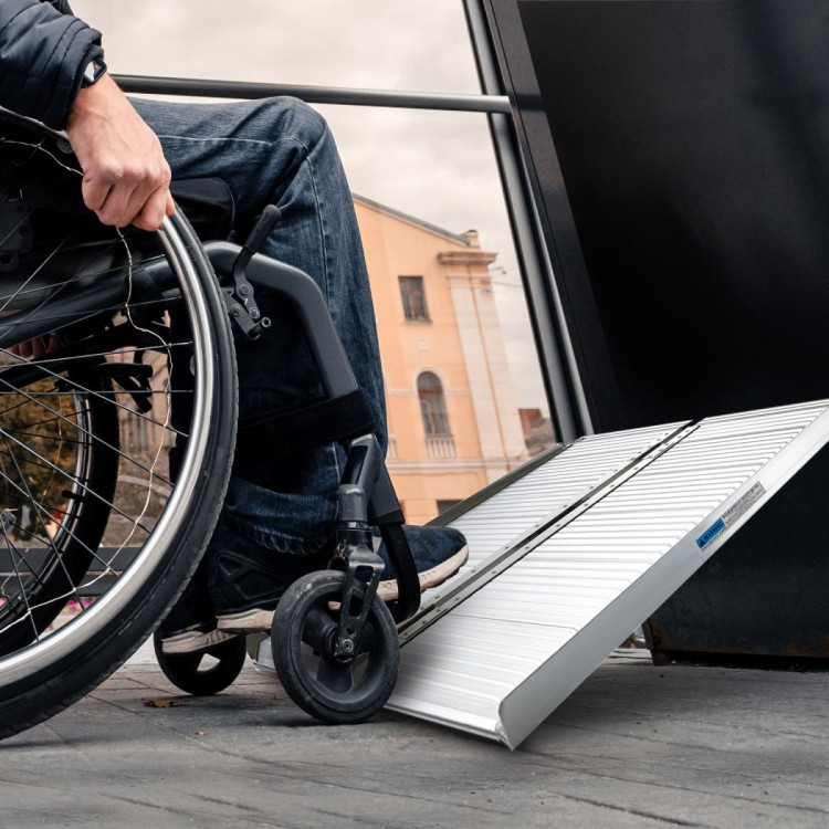Aluminium Foldable Wheelchair Ramp R01 - 3ft image 9