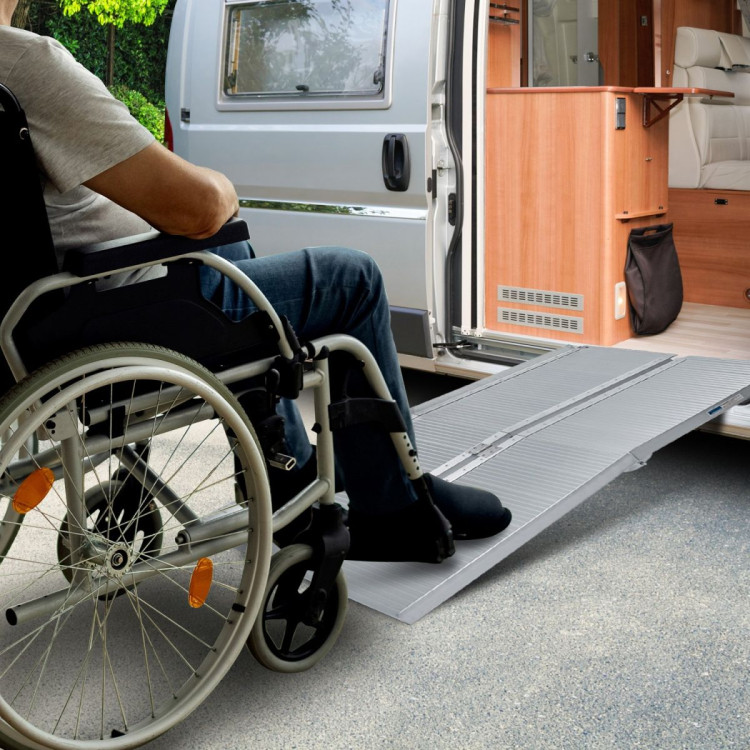 Aluminium Portable Wheelchair Ramp R02 - 4ft image 10