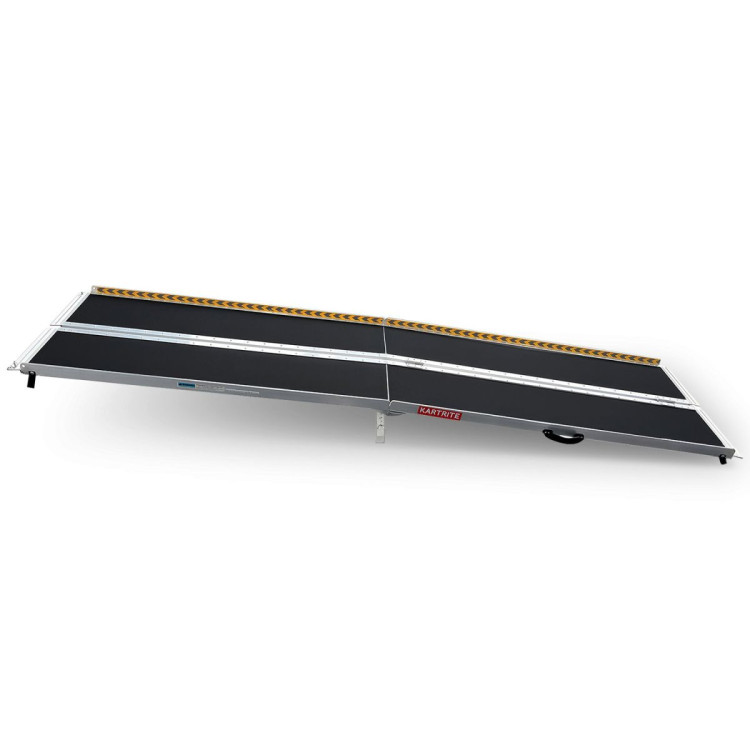 Kartrite Folding Aluminium Wheelchair Ramp 10FT Portable Mobility Access Ramp image 4