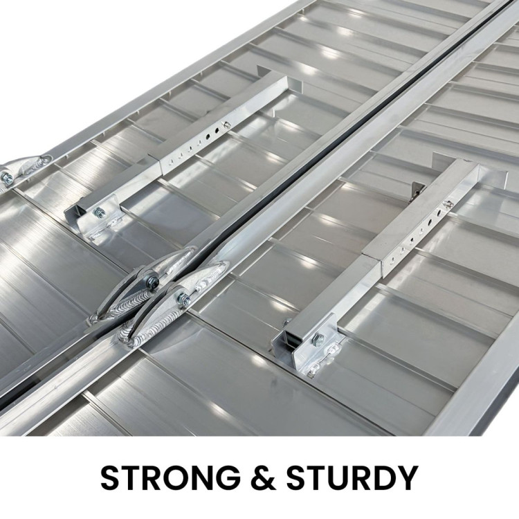 Kartrite Folding Aluminium Wheelchair Ramp 10FT Portable Mobility Access Ramp image 13