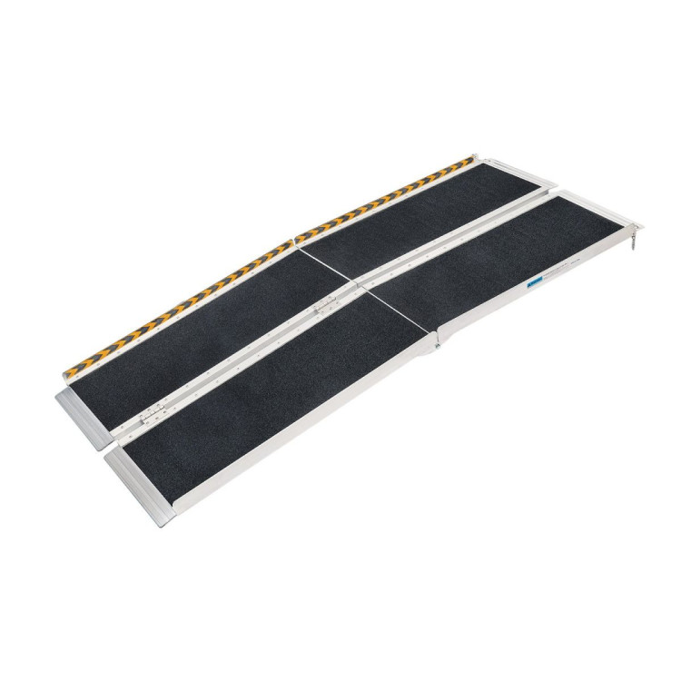 Kartrite Folding Aluminium Wheelchair Ramp 4FT Portable Mobility Access Ramp