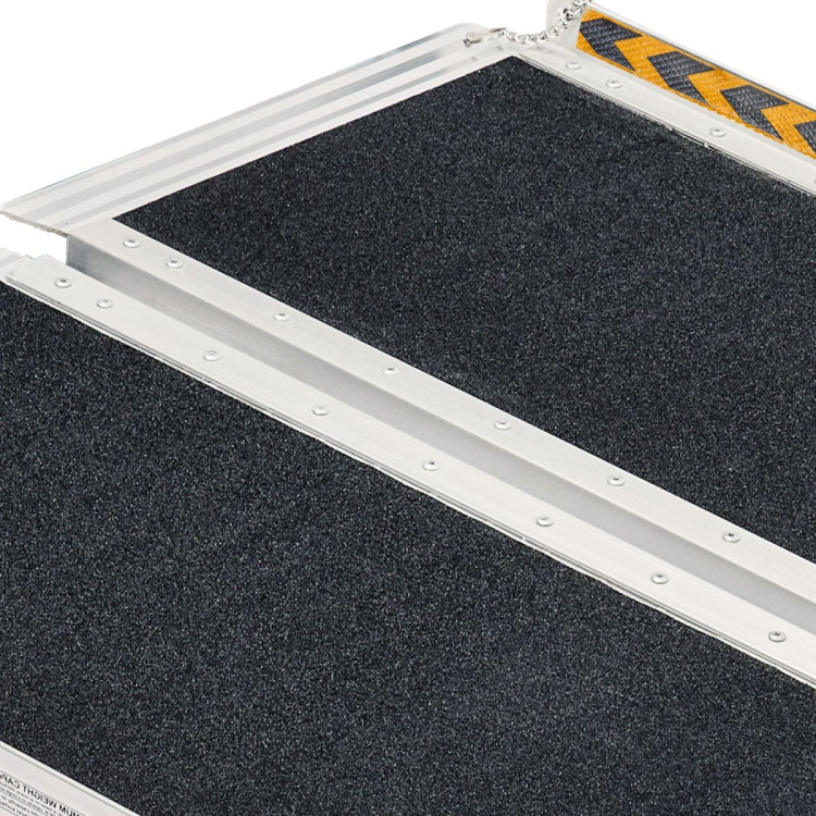 Kartrite Folding Aluminium Wheelchair Ramp 4FT Portable Mobility Access Ramp image 7