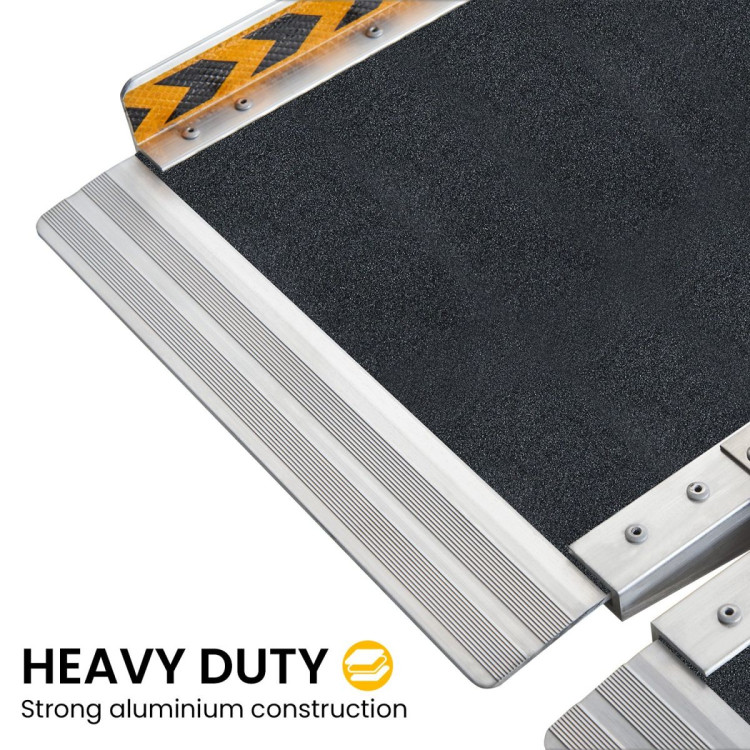 Kartrite Folding Aluminium Wheelchair Ramp 5FT Portable Mobility Access Ramp image 10