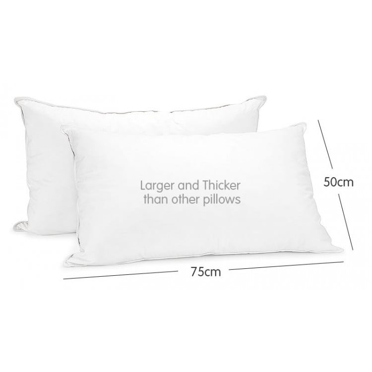 Duck Down Feather Pillow Set image 5
