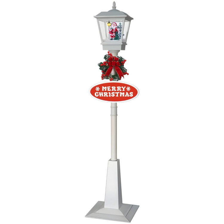 Christabelle 1.8m Christmas Lamp Post Outdoor Display Decoration LED Lights Front Yard Lawn Statue Ornament