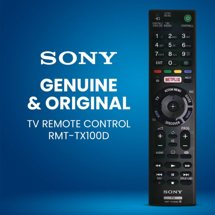 Genuine Sony TV Remote Control - RMT-TX100D image 6