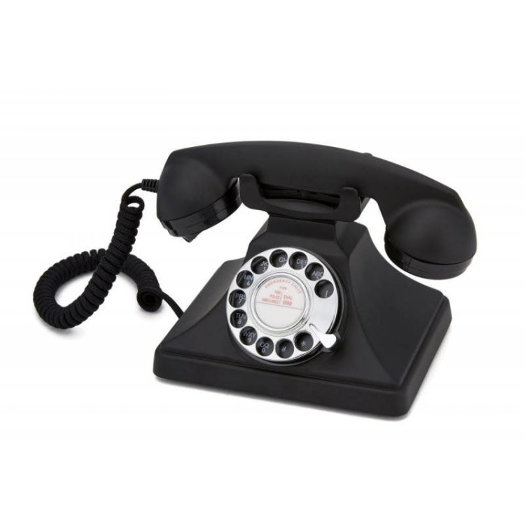 GPO 200 ROTARY TELEPHONE - BLACK image 2