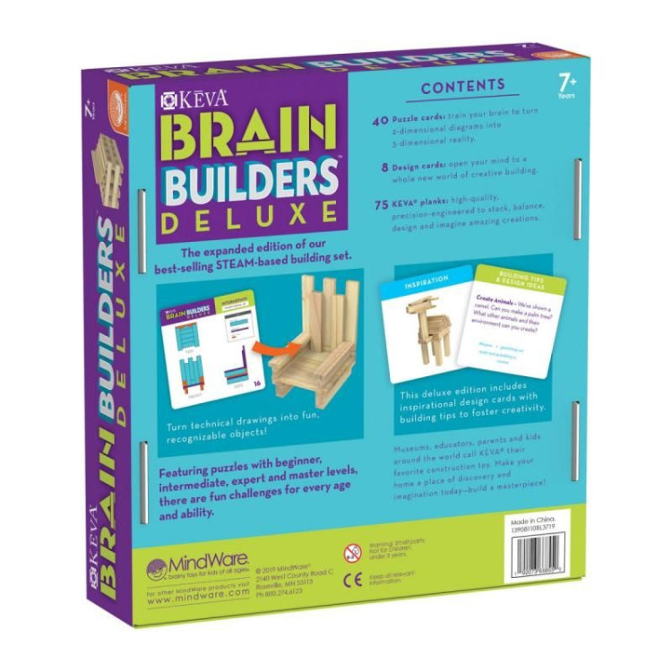 KEVA: Brain Builders Deluxe Planks image 2