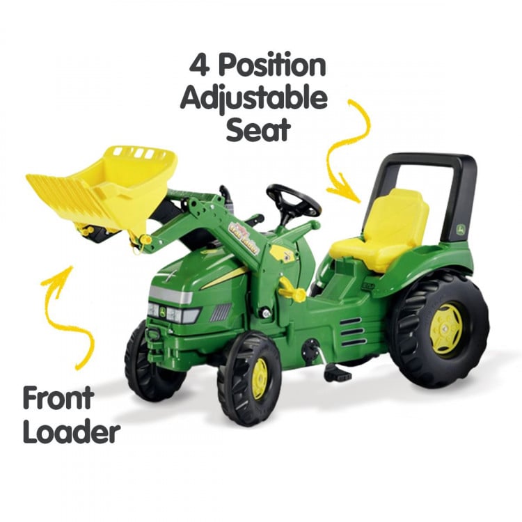 John Deere Kids Premium Ride on Tractor with Maxi Loader RT046638 image 3