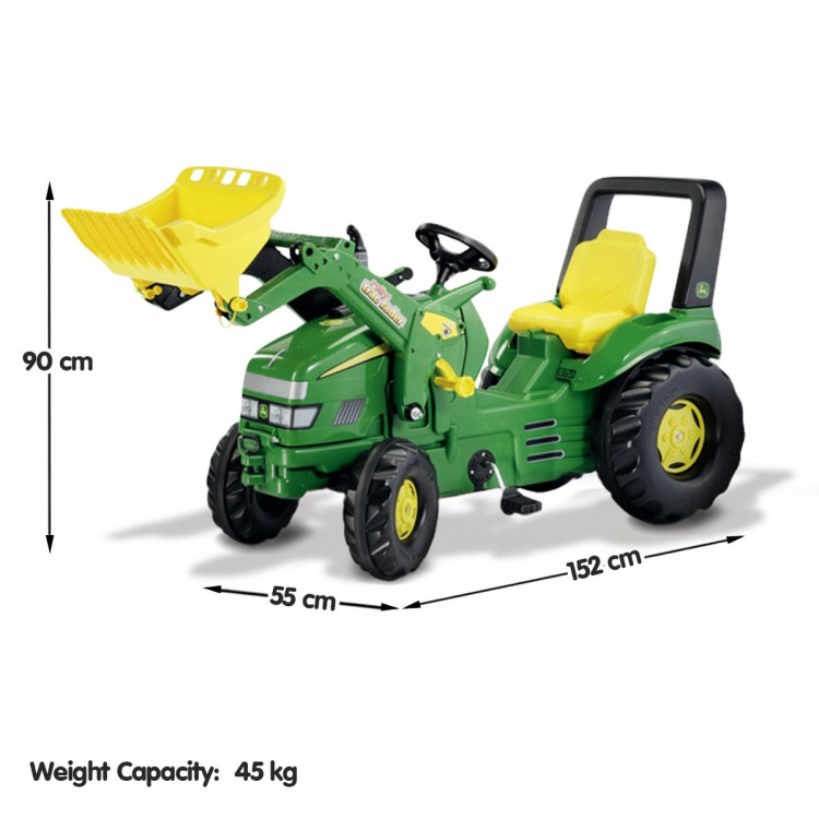 John Deere Kids Premium Ride on Tractor with Maxi Loader RT046638 image 4