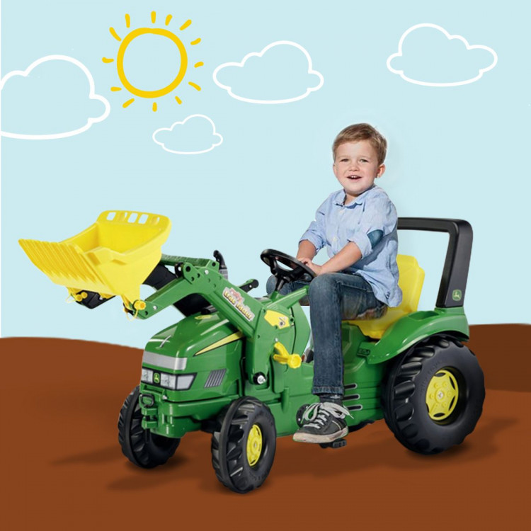 John Deere Kids Premium Ride on Tractor with Maxi Loader RT046638 image 6