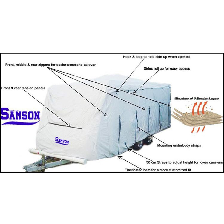 Samson Heavy Duty Caravan Cover 2224ft