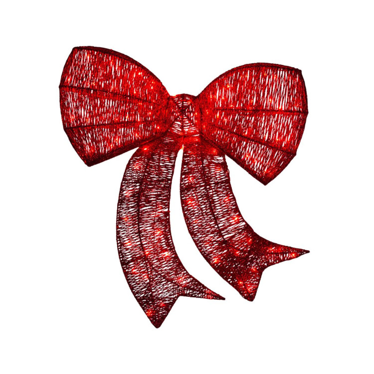 Christmas Display Bow with Lights -  87cm image 3