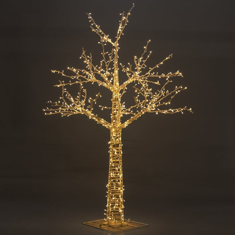 Full Light Display Tree with 600 Twinkle Lights Indoor/Outdoor 180cm image 3