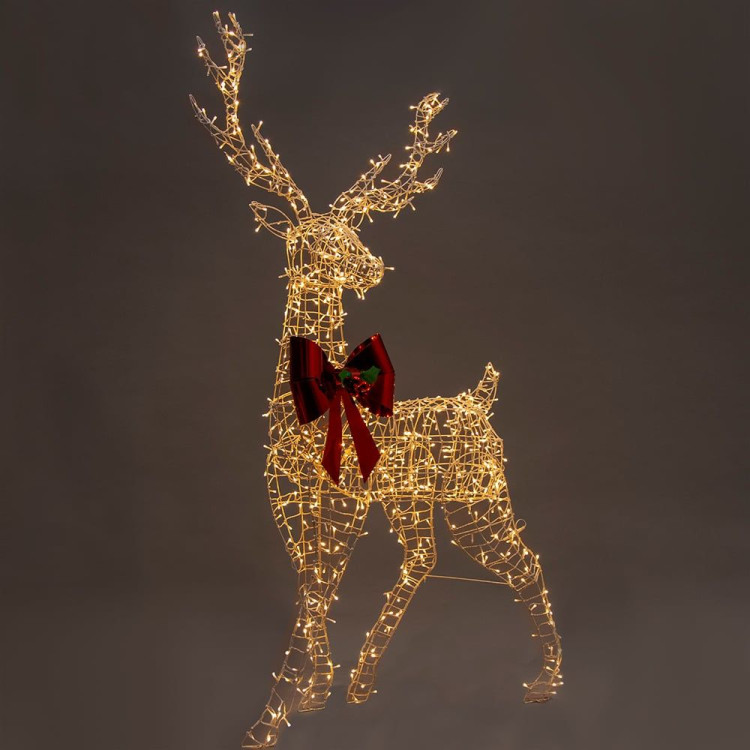 Full Light Reindeer with 800 Twinkle Lights Indoor/Outdoor 210cm image 3