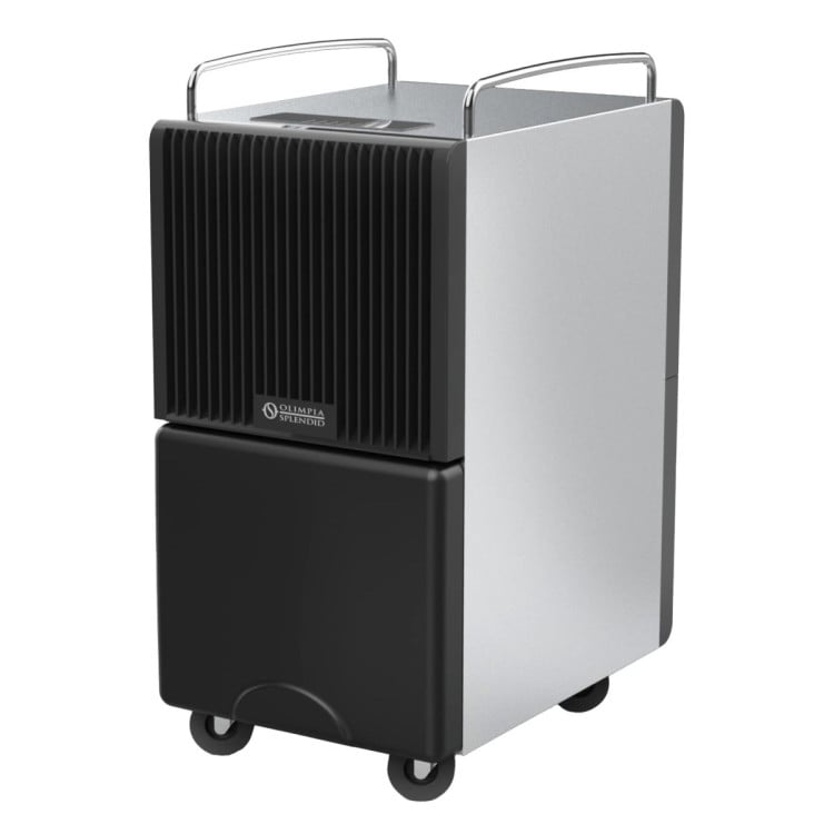 Olimpia Splendid SeccoProf 40L Dehumidifier for 200sqm with 8L Tank, Continuous Drain & Carbon Filter