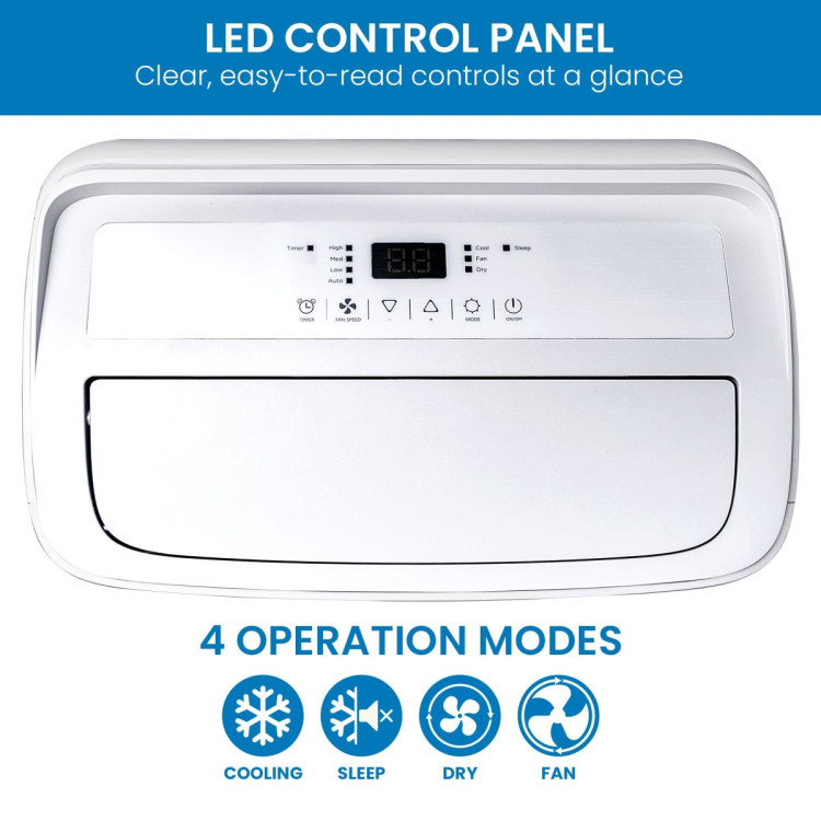 Olimpia Splendid Portable 4.1kW Air Conditioner with WiFi & Remote SERENITY14 image 10