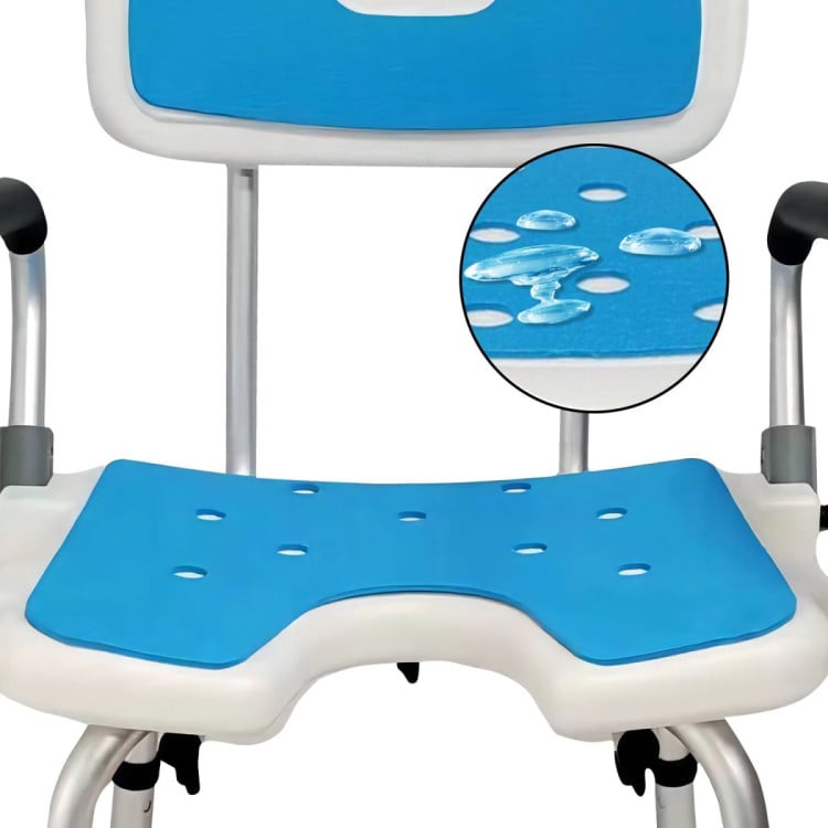 Orthonica Shower Chair with Adjustable Armrests image 6