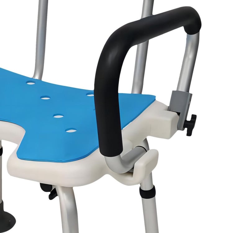 Orthonica Shower Chair with Adjustable Armrests image 7