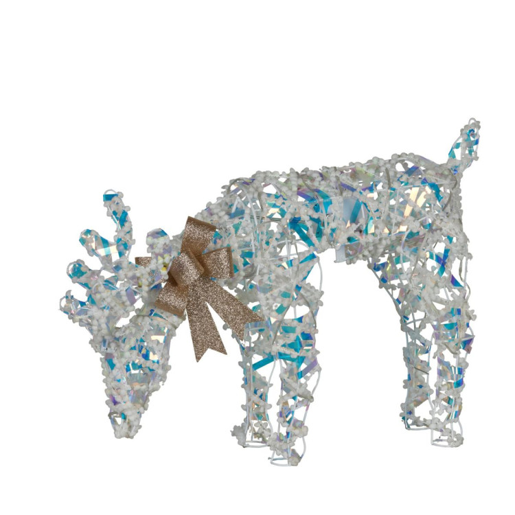Christabelle 66cm Grazing Reindeer Christmas Light Up Display Animated LED Outdoor Indoor Xmas Yard Lawn Statue image 6