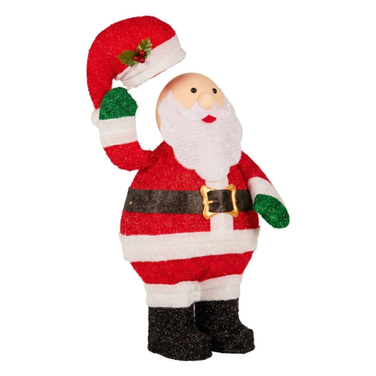 Christabelle 56cm Santa Christmas Light Up Display Animated LED Outdoor Indoor Xmas Yard Lawn Statue Home Decor image 7