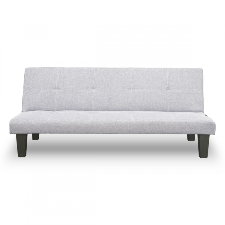 2 Seater Modular Linen Fabric Sofa Bed Couch image 2