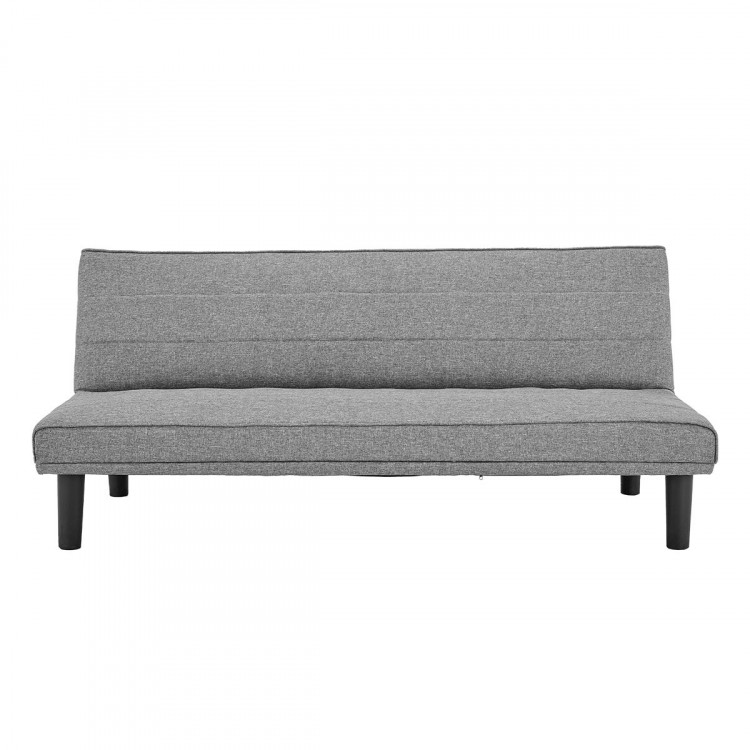 Sarantino 3 Seater M 2620 Modular Linen Sofa Bed Couch - Light Grey