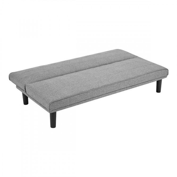 Sarantino 3 Seater M 2620 Modular Linen Sofa Bed Couch - Light Grey image 8