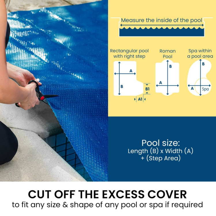 HydroActive Swimming Pool Cover 500 Micron UV-Resistant 6.2 x 11M image 9