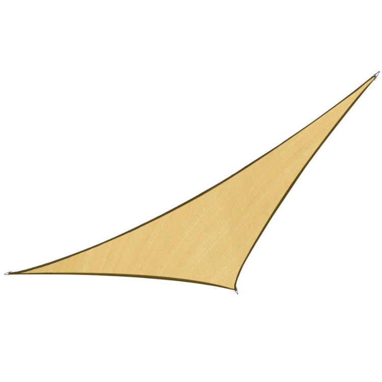 Wallaroo Triangular Shade Sail 8m x 8m x 8m - Sand