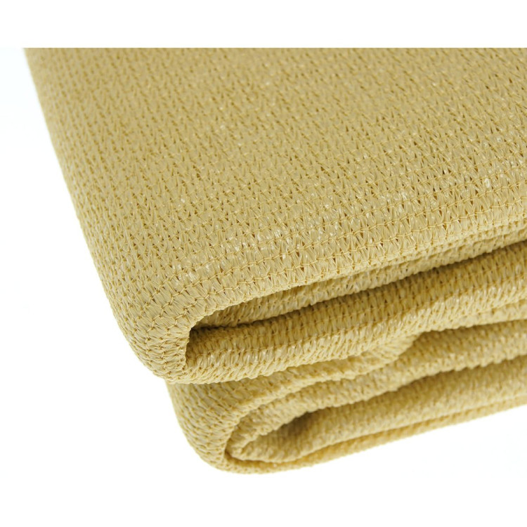Wallaroo Rectangular Shade Sail: 8m x 6m - Sand image 5