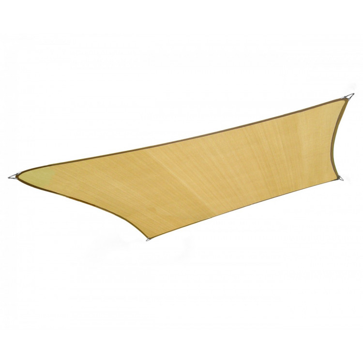 Wallaroo Rectangular Shade Sail: 8m x 5m - Sand image 7