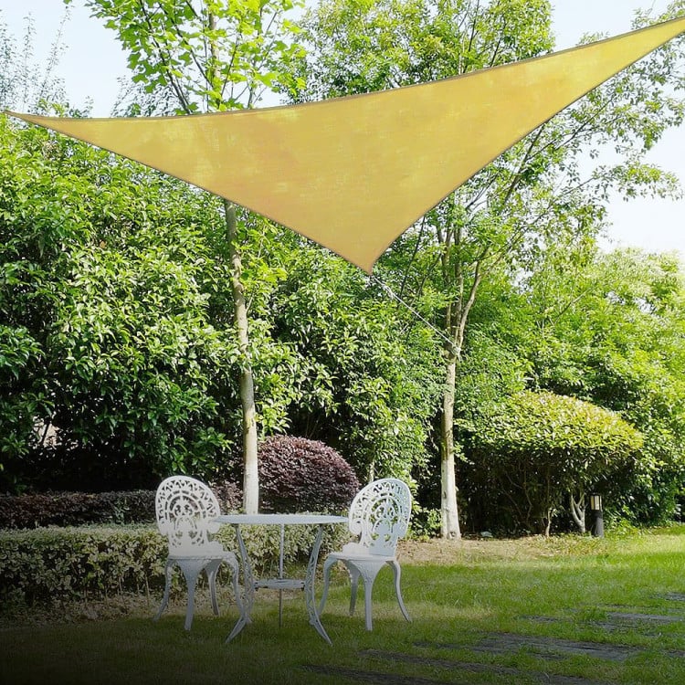 Wallaroo Triangular Shade Sail 8m x 8m x 8m - Sand image 3