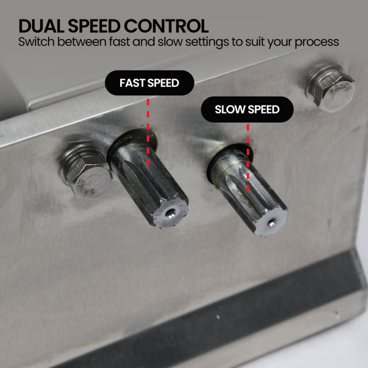 Pronti 5L Stainless Steel Horizontal Sausage Stuffer image 9