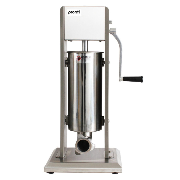 Pronti 5L Stainless Steel Vertical Sausage Stuffer image 3