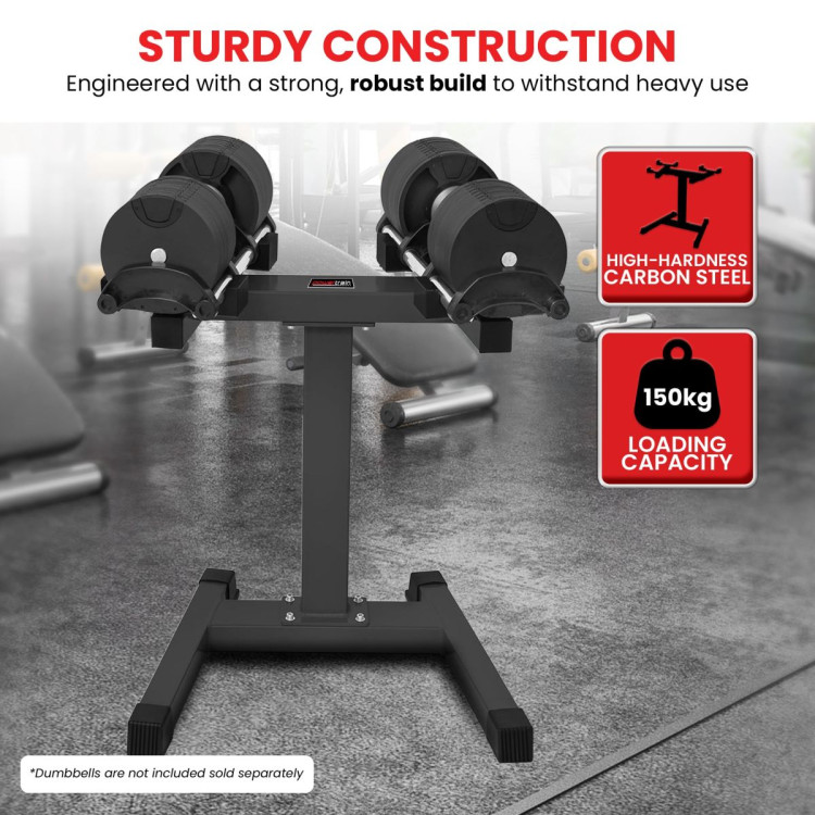 Powertrain 150Kg Adjustable Eon Dumbbell Stand image 8