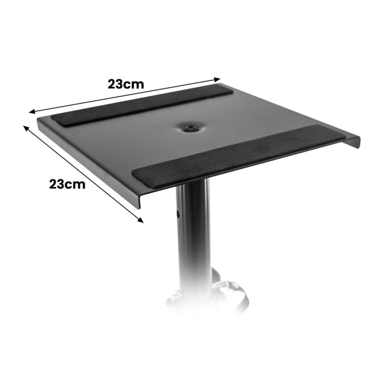 Karrera Adjustable Floor Speaker Stand Surround Sound - Black image 5
