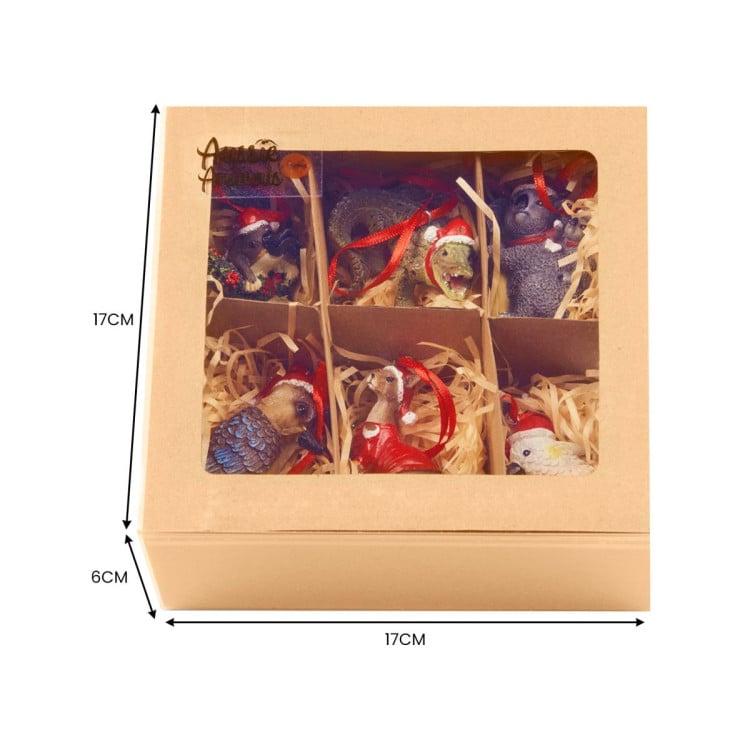 Aussie Animals Pack of 6 Christmas Baubles Decoration Gift Pack image 6