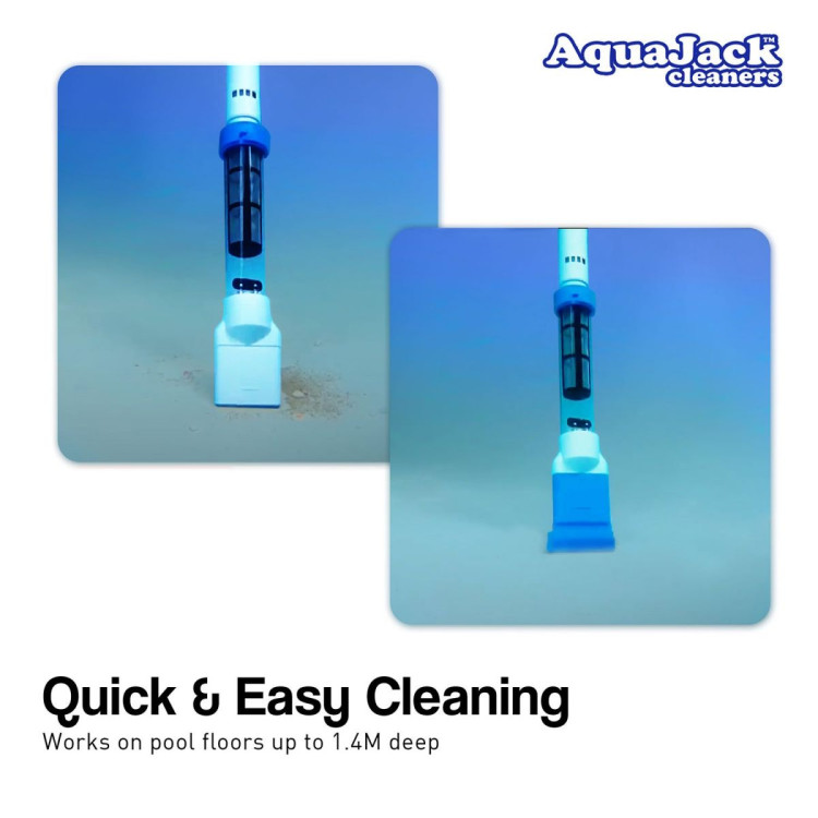 Aquajack 127 Portable Rechargeable Spa and Pool Vacuum Cleaner image 9