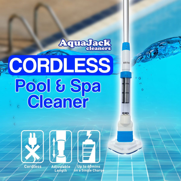 Aquajack 127 Portable Rechargeable Spa and Pool Vacuum Cleaner image 12