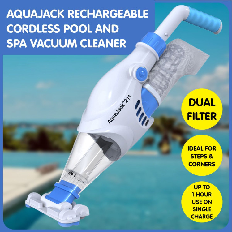 Aquajack 211 Cordless Rechargeable Spa and Pool Vacuum Cleaner image 12