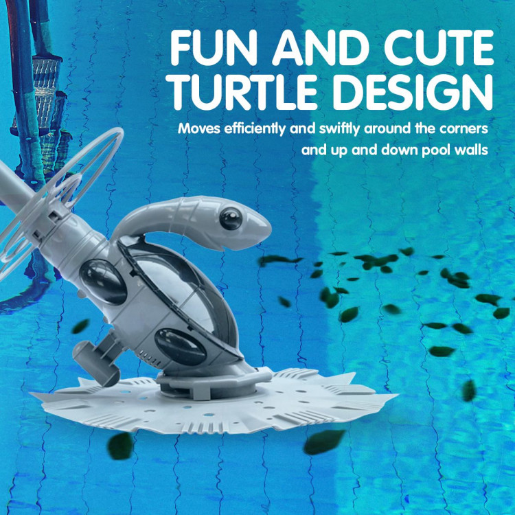 Automatic Swimming Pool Vacuum Cleaner Leaf Eater Turtle image 7