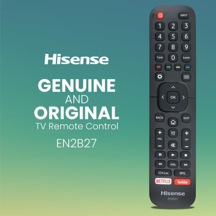Genuine Hisense TV Remote Control T178581 EN2B27 image 6