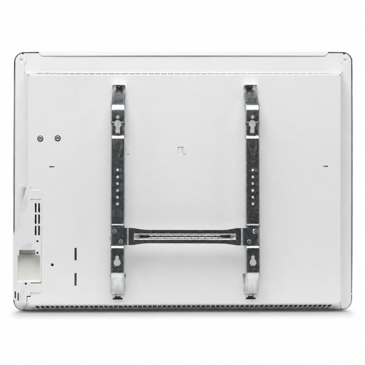 Nobo 1000W Compact Electric Panel Heater with Castors & Wall Mount - Refurbished image 6