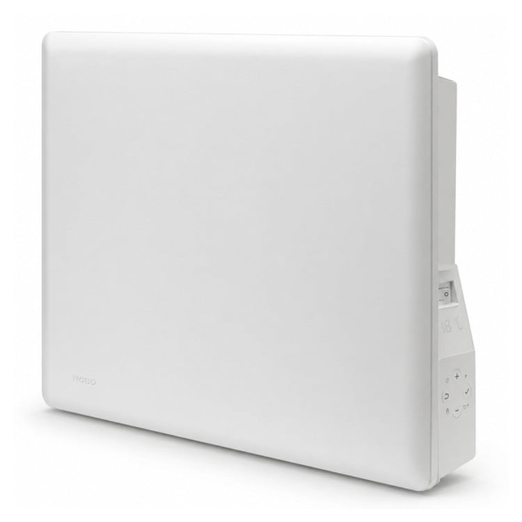 Nobo 1500W Compact Electric Panel Heater with Castors & Wall Mount - Refurbished image 4