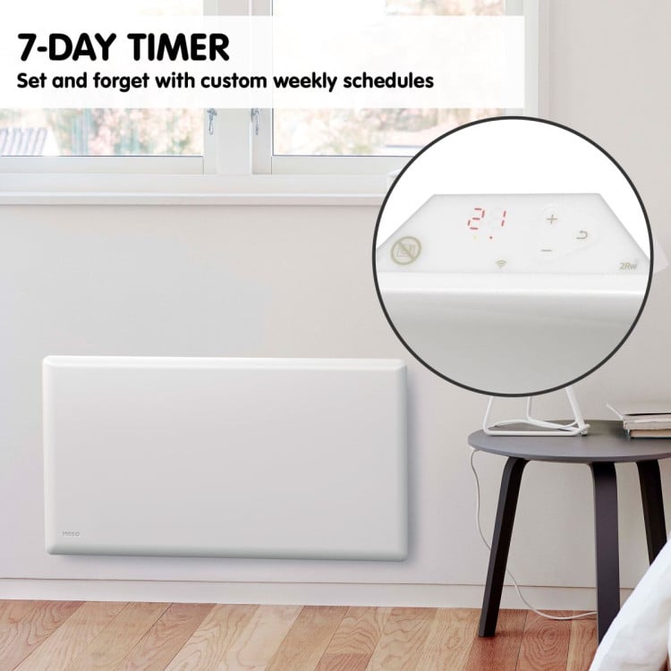 Nobo 1500W T2-NTL4R15 Slimline Wi-Fi Electric Panel Heater - Refurbished image 10
